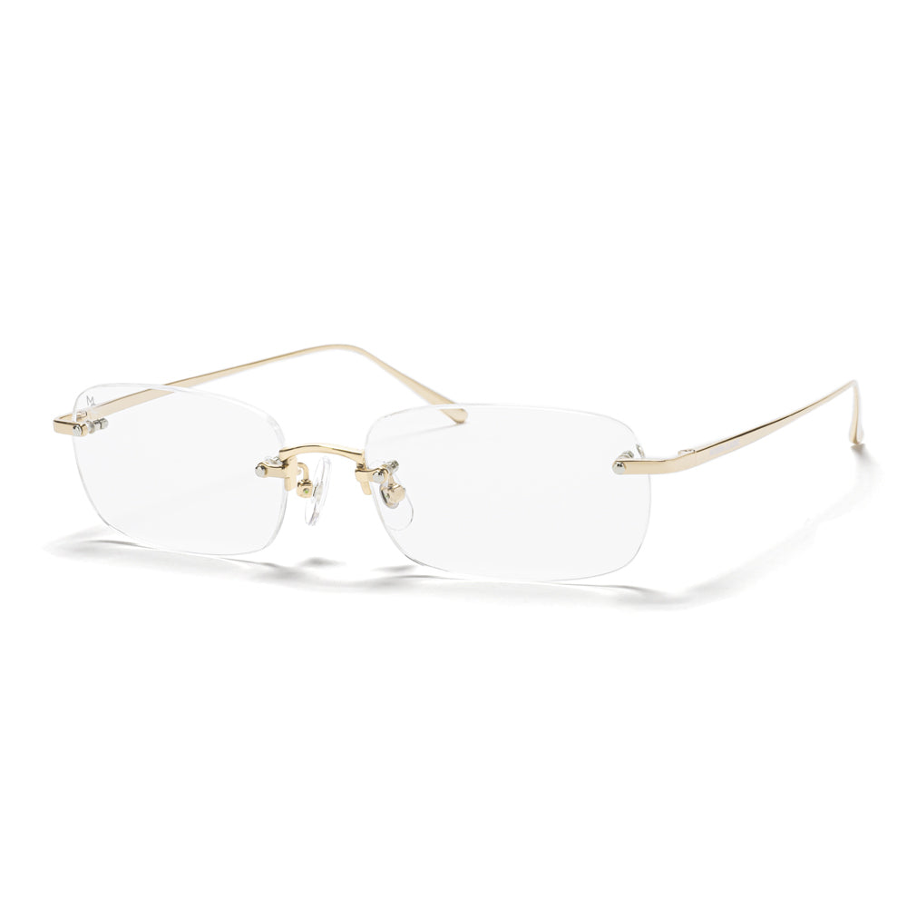 【即日発送】ガラスレンズ リムレスメガネ UVカット　男女兼用　モダンクラシック MODERN CLASSIC｜モダンクラシック（モダクラ）公式通販（リムレス）